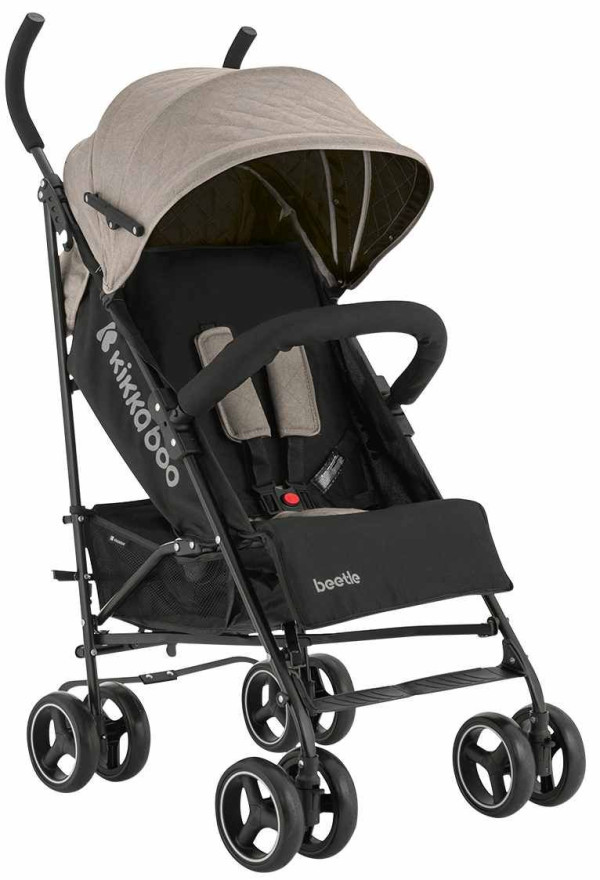 Kisobran kolica za bebe BEETLE, KikkaBoo, Beige