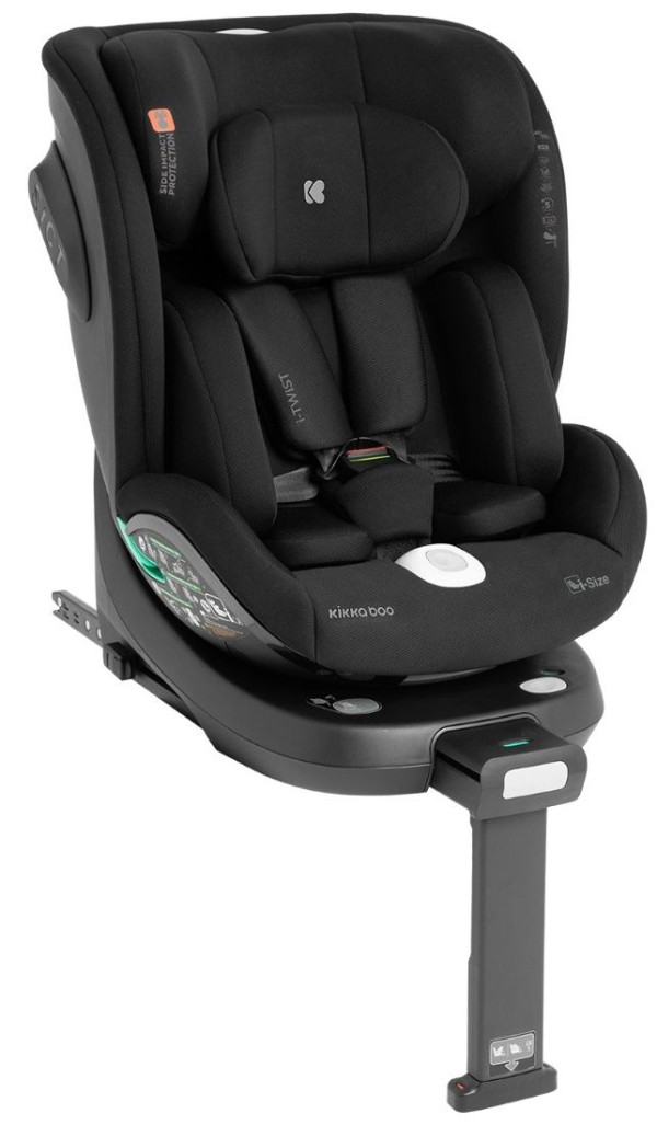 Autosediste I Twist, Isofix, Kikka Boo, Black