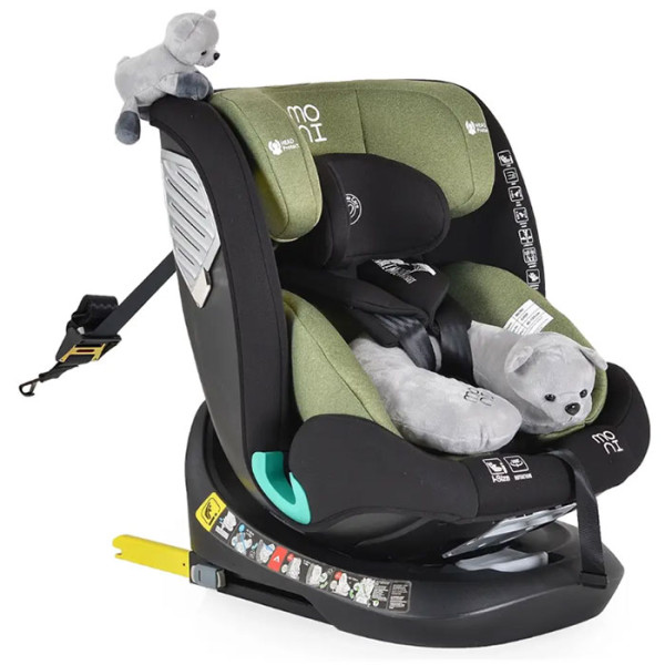 Autosediste SERENGETI, I Size, Isofix, Cangaroo, Green