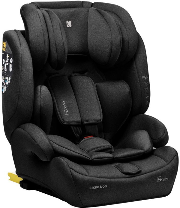 Autosediste I BRONN, I-SIZE Isofix, Kikka Boo, Black