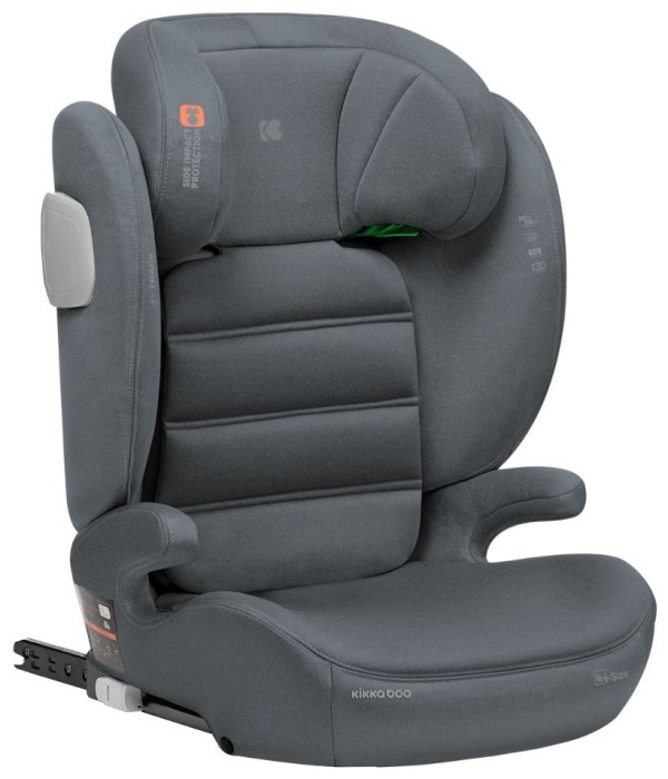 Autosediste I TRACK, I-SIZE Isofix, Kikka Boo, Dark Grey