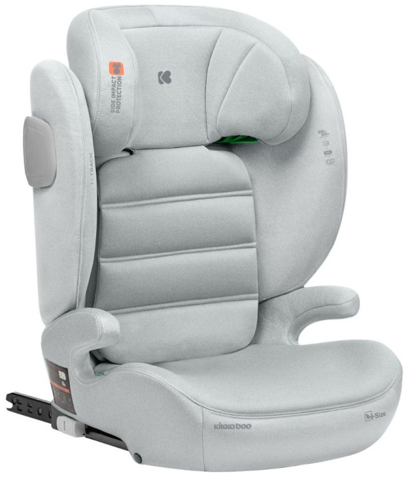 Autosediste I TRACK, I-SIZE Isofix, Kikka Boo, Light Grey