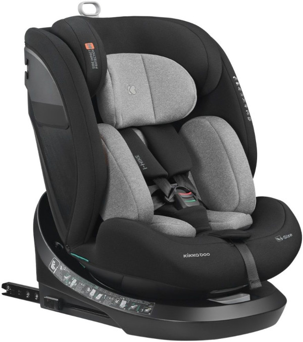 Autosediste I Hike, Isofix, Kikka Boo, Light Grey