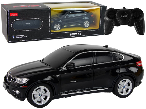 Auto na daljinski BMW X6 1:24, Rastar Black